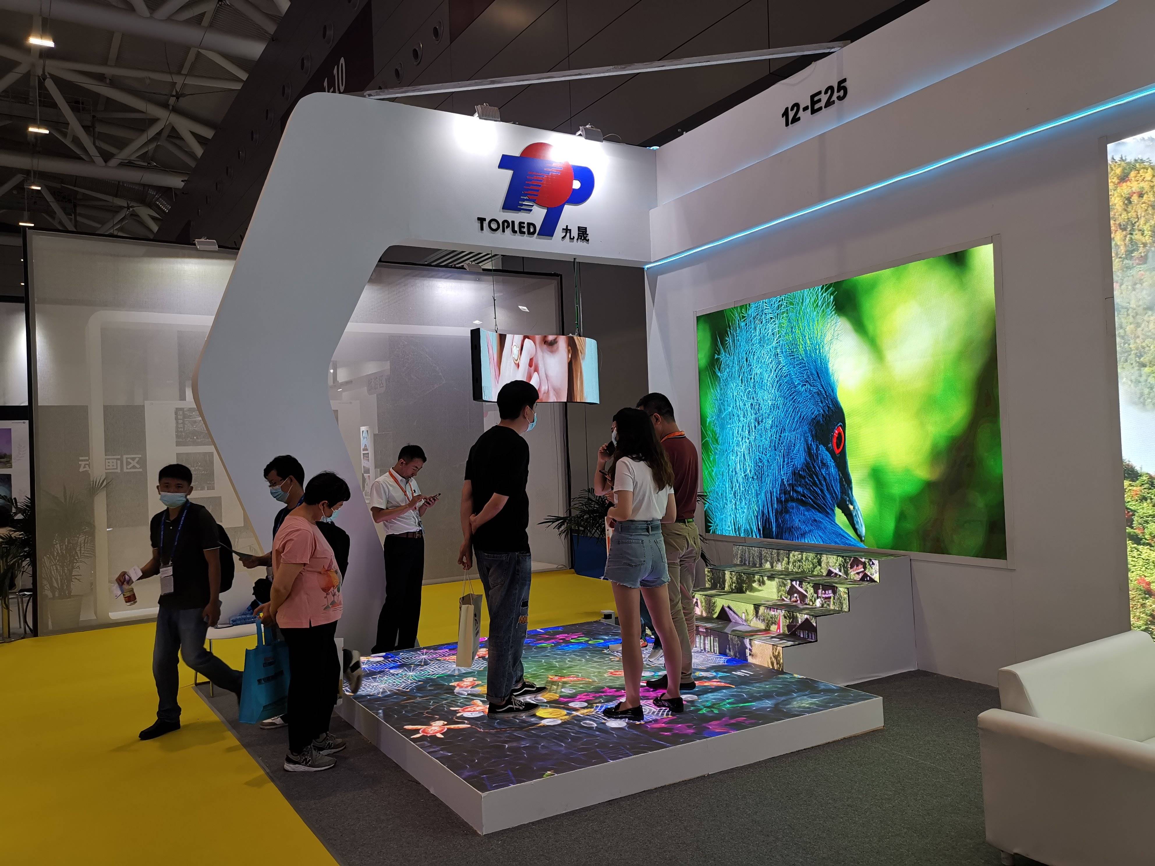 2021 LED Screen exhibition TOPLED  Customize indoor led screen,outdoor led sign